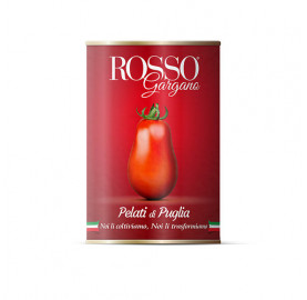 Томати очищені консервовані цілі (пелаті) тм Rosso Gargano 400 г